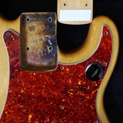 Vintage 1962 Fender Precision Bass - Fretless Conversion - Natural image 21