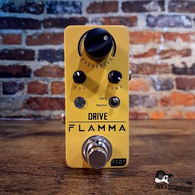 Flamma FC07 Drive Overdrive Pedal *USED* (2020s - Yellow) image 1
