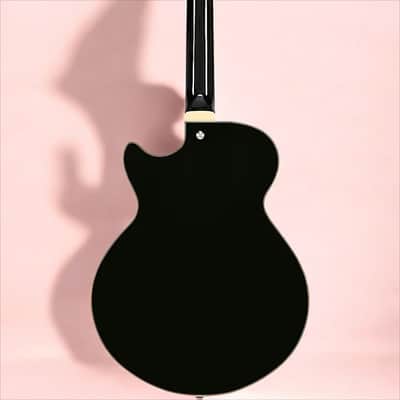 D'Angelico Premier SS Single Cutaway w/ stop-bar tailpiece, Black* w/ DAPSSSBKNS image 3