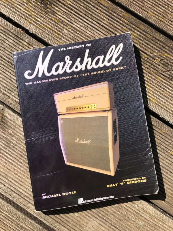 The History of Marshall Book, first edition 1993, two Jim Marshall signatures image 1