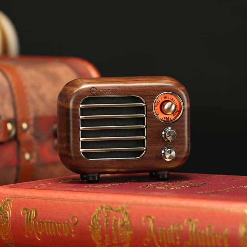 Vintage Radio-Walnut wood-1 image 1