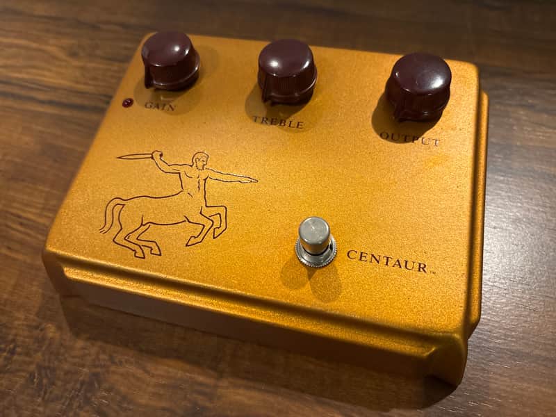 Klon Centaur Professional Overdrive (Horsie) 1994 - 2008 - Gold image 1