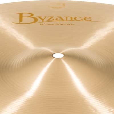 MEINL B18JTC Byzance Jazz Thin Crash 18 Zoll traditional image 4