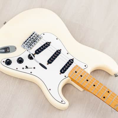 1984 Fender Stratocaster ‘72 Vintage Reissue ST72-55 Olympic White E-Serial, Japan MIJ Fujigen image 9