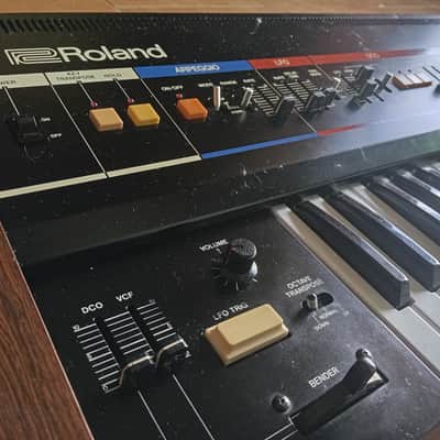 Roland Juno-60 61-Key Polyphonic Synthesizer 1982 - 1984 - Black image 2