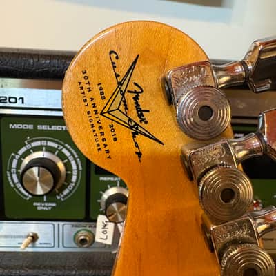 Fender Custom Shop Michael Landau '63 Stratocaster Relic 2013 - Present - Fiesta Red over 3-Color Sunburst image 9