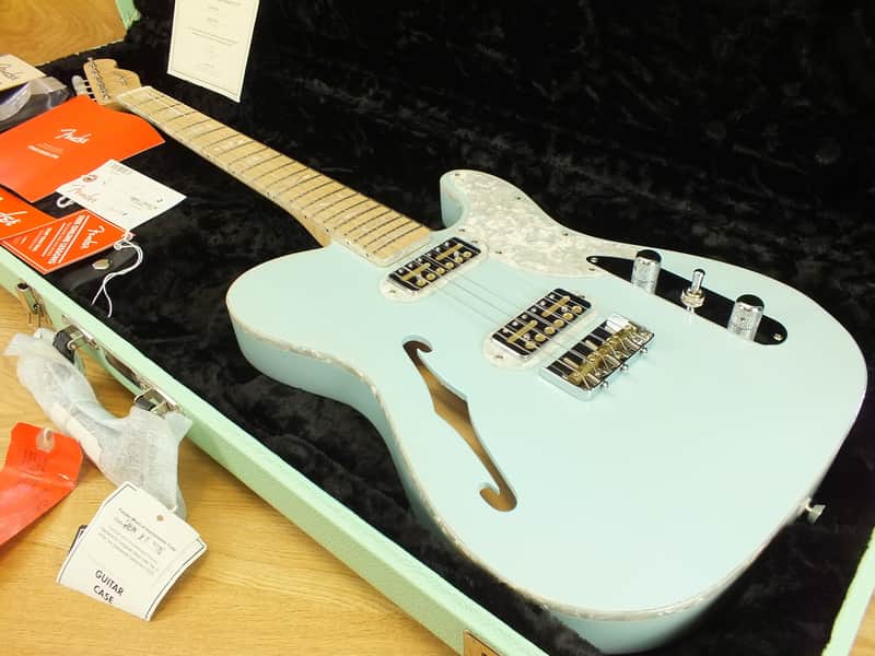Fender Telecaster Magico Thinline Parallel Universe Daphne Blue 2020 image 1