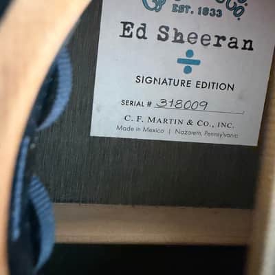 Martin LX1E Ed Sheeran Signature X 2015 - 2017 - Natural image 1