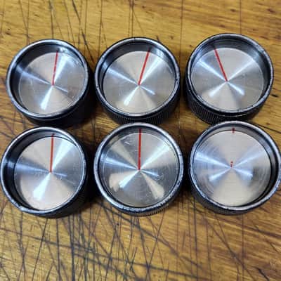 Vintage 1965 RARE Silvertone Tube Amp Knob Set Models 1472 1482 1473 1484 1483 Luthier Tech Parts image 1