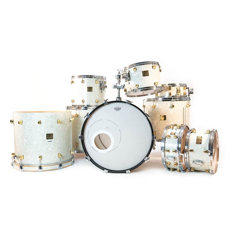 Yamaha Maple Custom Drum Kit used on "Mellon Collie and Infinite Sadness" owned by Jimmy Chamberlin image 1