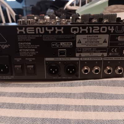 Behringer Xenyx QX1204USB 12-Input Mixer with USB Interface and Effects 2015 - Present - Standard image 2