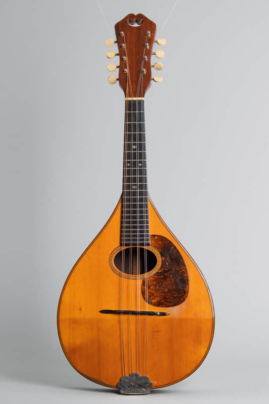 C. F. Martin Style B Flat Back Mandolin (1931), ser. #14953, original black hard shell case. image 1