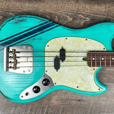 MyDream Partcaster Custom Built - Heavy Relic Green Competition Dreamsongs Halon image 2