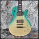 2021 Epiphone Les Paul Modern Figured - Caribbean Blue Fade