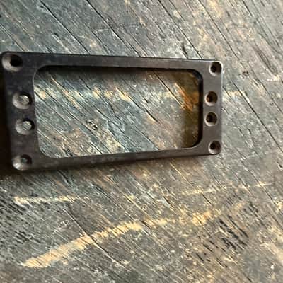 unknown Humbucker Ring 4 holes for pickup 80's? - blk image 1