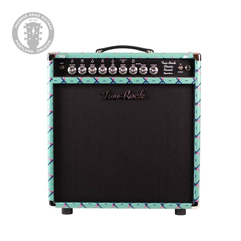 New Two Rock TRG Exclusive Classic Reverb Signature 50W 1X12 Combo PDX Carpet/Black Matrix #1288 image 1