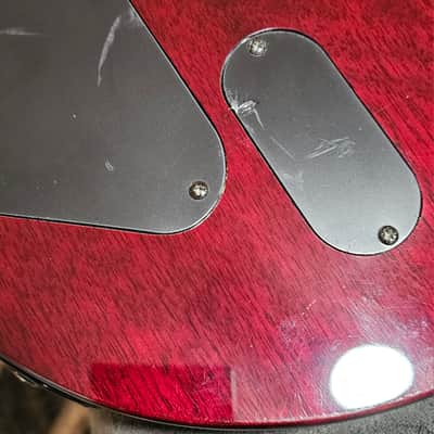 ESP LTD EC1000 2006 - See-Thru Black Cherry image 6