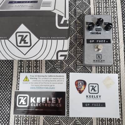 Keeley OP FUZZ X | X Series (Limited Edition #26 of 30) | Mint with Box and Paperwork image 4