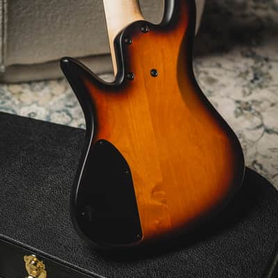 Fodera Emperor 5 Standard Classic-Vintage Sunburst (Optional Color) w/Indian Rosewood FB, Tortoise PG image 7