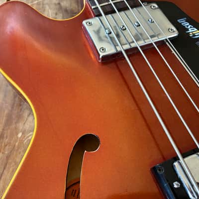 1968 Gibson EB-2 DC- Sparkling Burgundy-VIDEO image 5