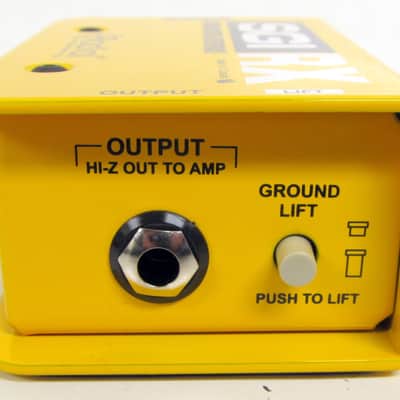 Used Radial SGI Studio Guitar Interface Instrument Line Driver Yellow VGC image 16