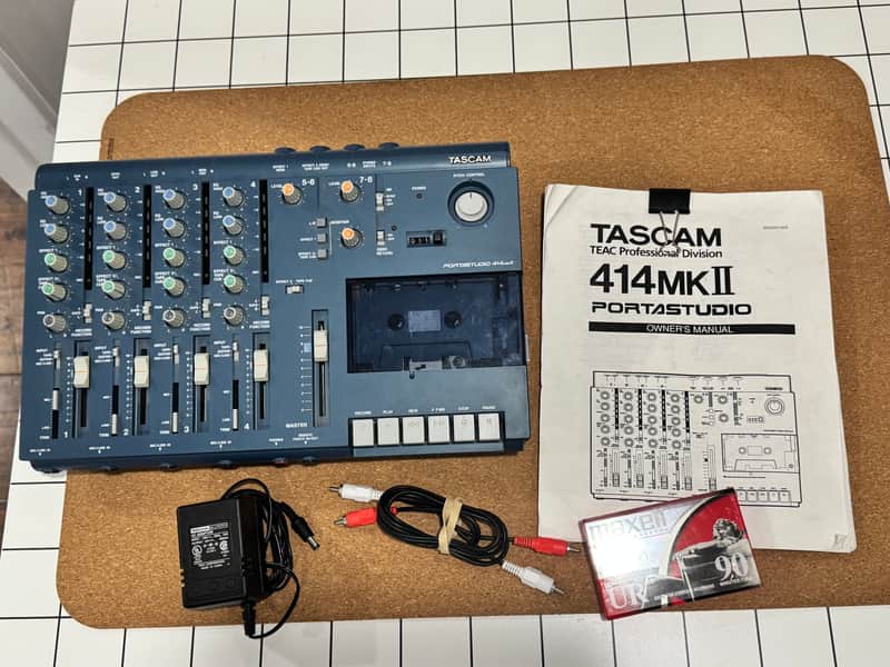 Tascam Portastudio 414 MKII 4-Track Cassette Recorder | Reverb