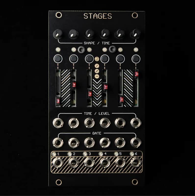 Mutable Instruments Stages Eurorack Synth/LFO/Segment Module Clone (Oscillosaurus Panel) image 1
