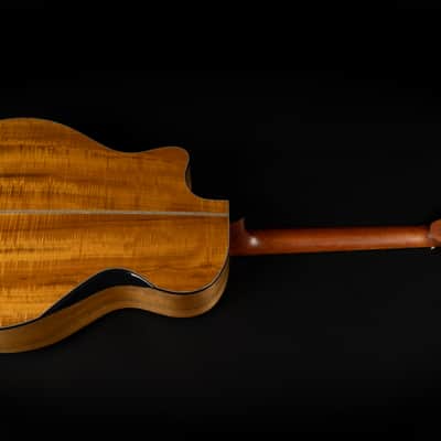 2022 Cort Gold Edge - Natural | All Solid Grand Auditorium Acoustic Guitar Torrefied Sitka Spruce Top Myrtlewood L.R. Baggs Anthem Pickup | OHSC image 9