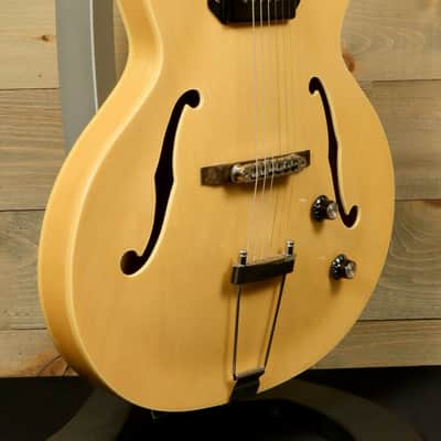 Grote Guitar Natural Hollow Body Jazz Electric Guitar Grwb-ztna - USED image 10