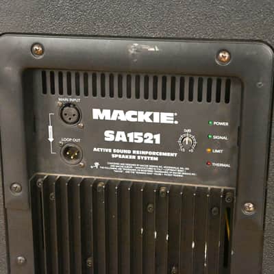 Mackie SA1521 15-inch 2-Way 500W Active Loudspeaker (PAIR) CG01YUW *ASK FOR SHIPPING* image 9
