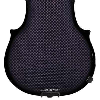 Glasser Carbon Composite Acoustic Electric 6-String Violin (4/4 Size) 2020s AE Purple image 2
