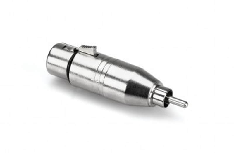 Hosa GXR-134 - XLR3F to RCA Adapter image 1