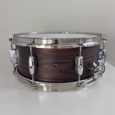 Tama 6x14” Star Reserve Solid Japanese Cedar Snare Drum in Burnt Oiled Cedar Finish image 14