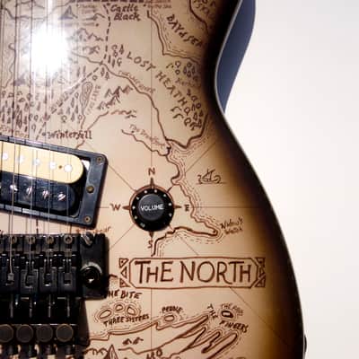 Game of Thrones Map - Kramer Guitar - Custom Restoration image 8