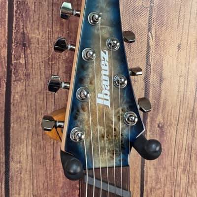 Ibanez RGMS7PBCBS RG Standard 7-String Multi-Scale Electric Guitar – Cosmic Blue Starburst image 4