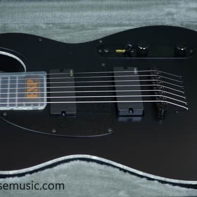 ESP E-II T-B7 Baritone - Black Satin image 21
