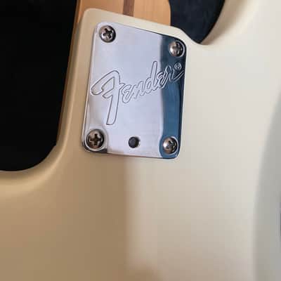 Fender American Jazz Bass USA Olympic White 1989 / Case image 10