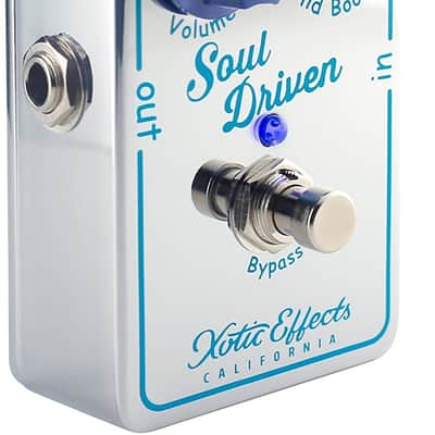 Xotic Effects Guitar & Bass Accessories Soul Driven Boost Overdrive Pedal image 4