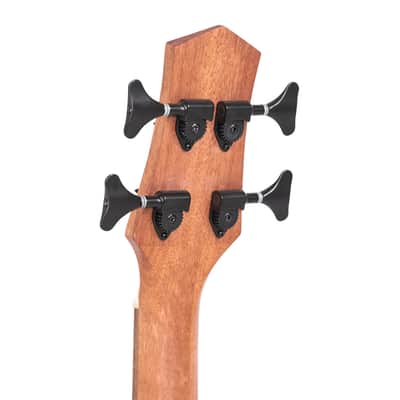 Gold Tone M-Bass25FL 25-Inch Scale Fretless 4-String Acoustic-Electric MicroBass with Padded Gig Bag image 10