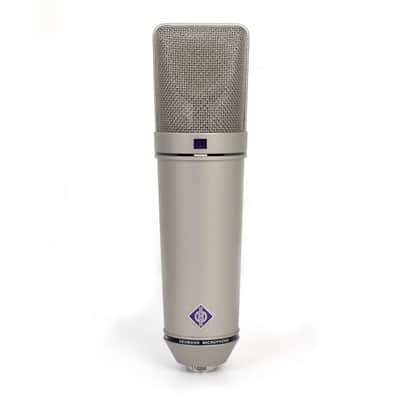 Neumann U 87 Ai Large Diaphragm Multi-Pattern Condenser Microphone - Nickel image 1