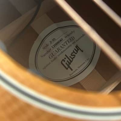 Gibson J-35 2018 - Antique Natural image 3