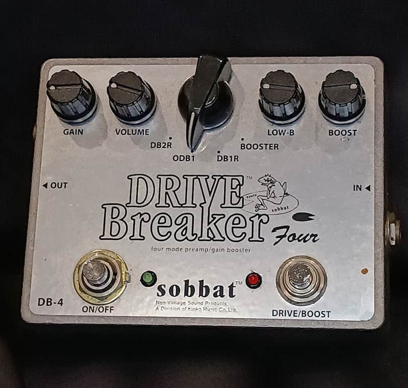 ギター sobbat DRIVE Breaker Four DB-4R Sobbat DB-4 Drive Breaker Four w/Box & leaflet. orig 2006 version