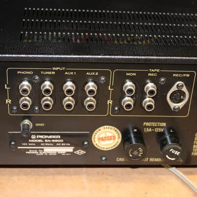 Restored Pioneer SA-5200 Integrated Amplifier image 7