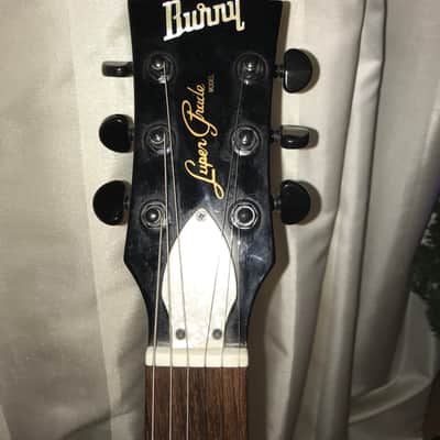 Burny Super Grade RLC-55JP 2009 Trans Black Burst image 5