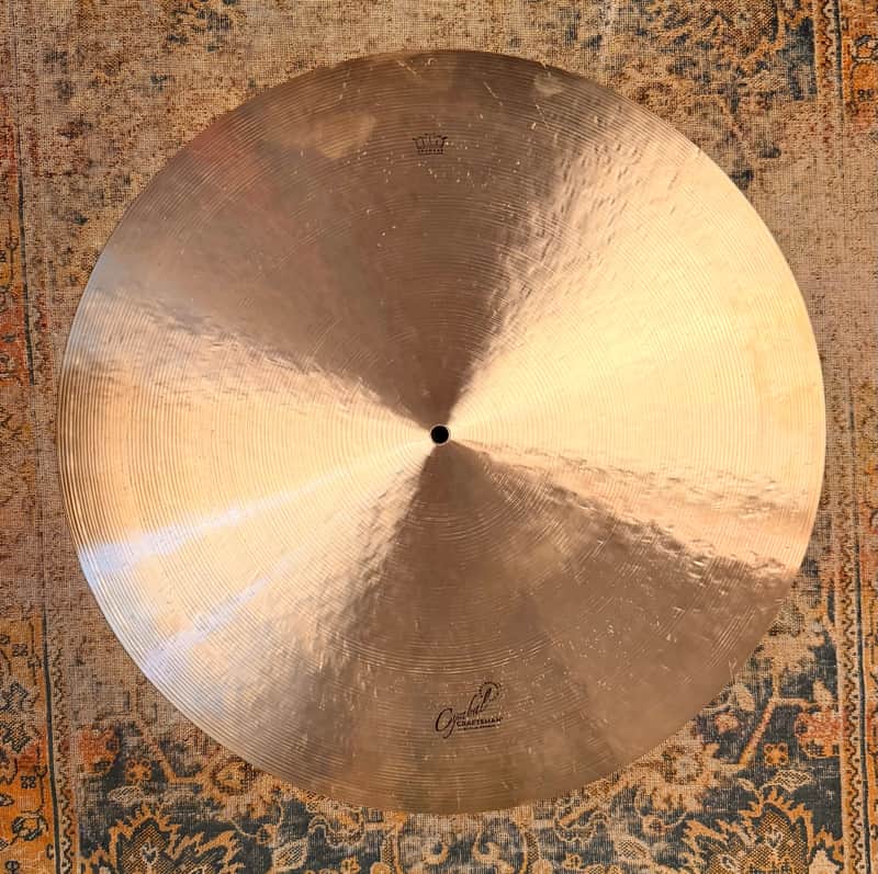Paul Francis CUSTOM Cymbal Craftsman 22” FLAT RIDE 2136 g NEW! Controlled Delicate Light Golden Shimmer image 1