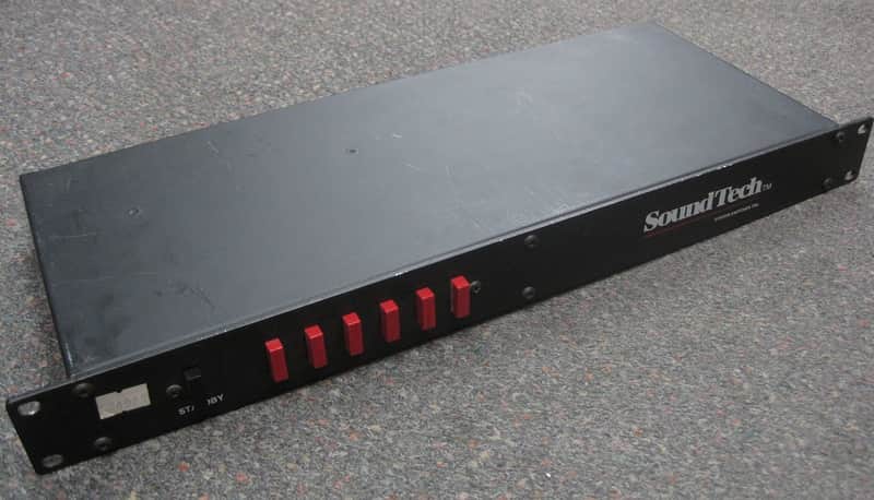 SoundTech TS6 Audio Speaker Line Level Switcher TS-6 image 1