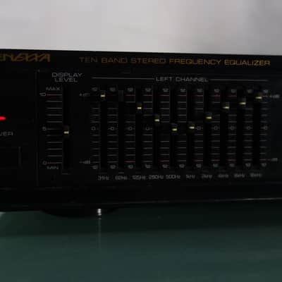 GenEXXA 10 Band Stereo Frequency Equalizer 31-9082 - spectrum analyzer + IMX Expander égaliseur image 3