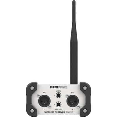 Klark Teknik AIR LINK DW 20R 2.4 GHz Wireless Stereo Receiver for High-Performance Stereo Audio Broadcasting image 4
