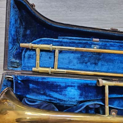 1952 Bach New York Stradivarius Model 12 Trombone w/ Photo of Factory Ledger image 6