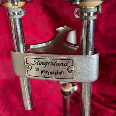 Slingerland Super Set-O-Matic Double Tom Stand 1976-1983 image 2